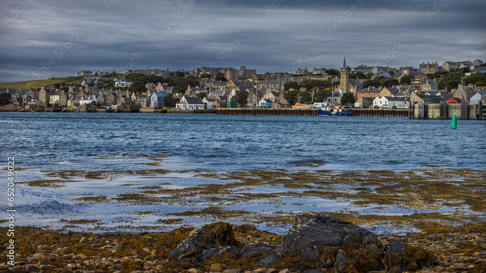 Looking across the bay to Stromness, Orkney
