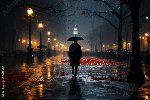 Rainy Weather: Autumn Wet, Water, Drops, September– Embracing Umbrellas, Puddles, Storms, Drizzle, and the Allure of a Rainy Day, Gray Overcast Skies, Misty Raincoat Moments, and the Nature Landscape