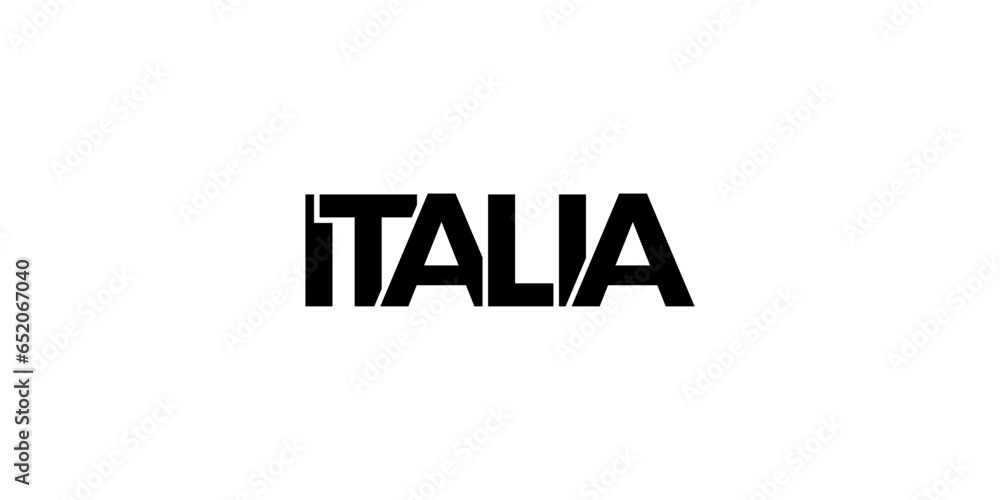 Italia emblem. The design features a geometric style, vector illustration with bold typography in a modern font. The graphic slogan lettering. Italia emblem. The design features a geometric style, vector illustration with bold typography in a modern font. The graphic slogan lettering.