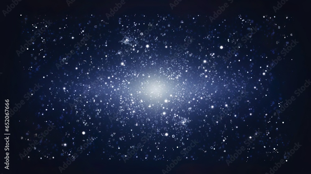 Magic night dark blue frame with sparkling glitter Magic night dark blue frame with sparkling glitter
