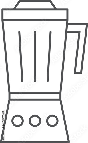 日用品の単品イラストアイコン　ミキサー
