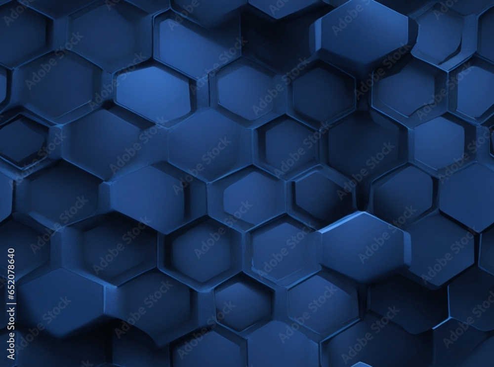Hexagonal dark blue navy background texture Hexagonal dark blue navy background texture