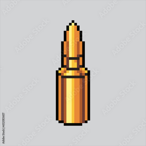 Pixel art Bullet. Pixelated Bullet. Bullet pistol Weapon icons background pixelated
for the pixel art game and icon for website and video game. old school retro.
