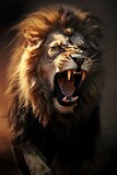 The Lion King, A Powerful Lion Exuding Strength and Presence, Evoking the Essence of a Lion King