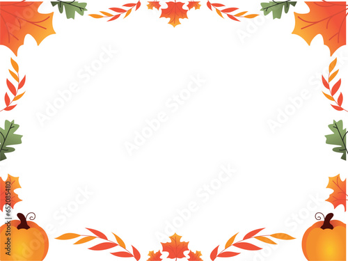 Happy thanksgiving. Vector illustration. Copy space area. Cartoon style. Background design for print greetings card, banner, poster. Colorful