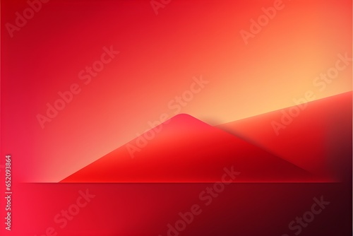 smooth soft floppy very simple minimalistic gradients photoshop dominant red color 