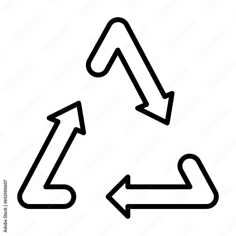 Biodegradable Arrow Icon Biodegradable Arrow Icon