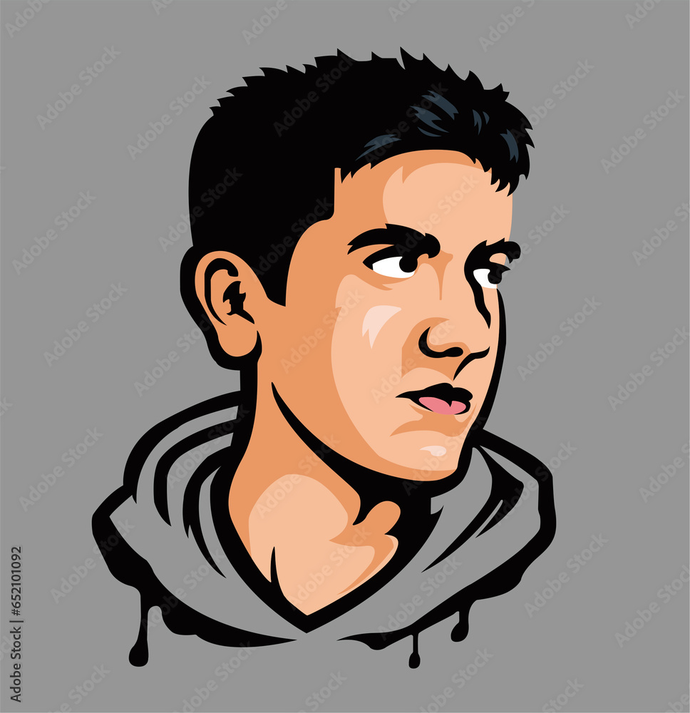 vektor art drawing face vektor art drawing face