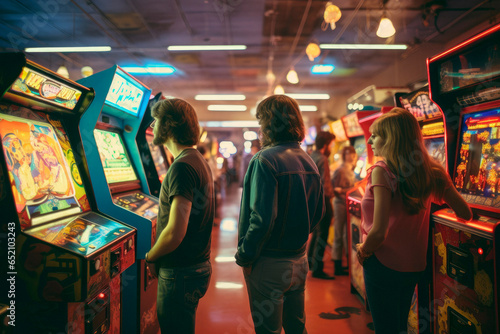  1980s Arcade Memories: Gaming, Crushes, and Lifelong Teenage Friendships photo