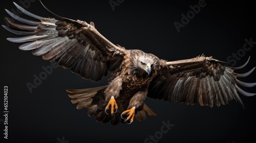 majestic eagle in flight