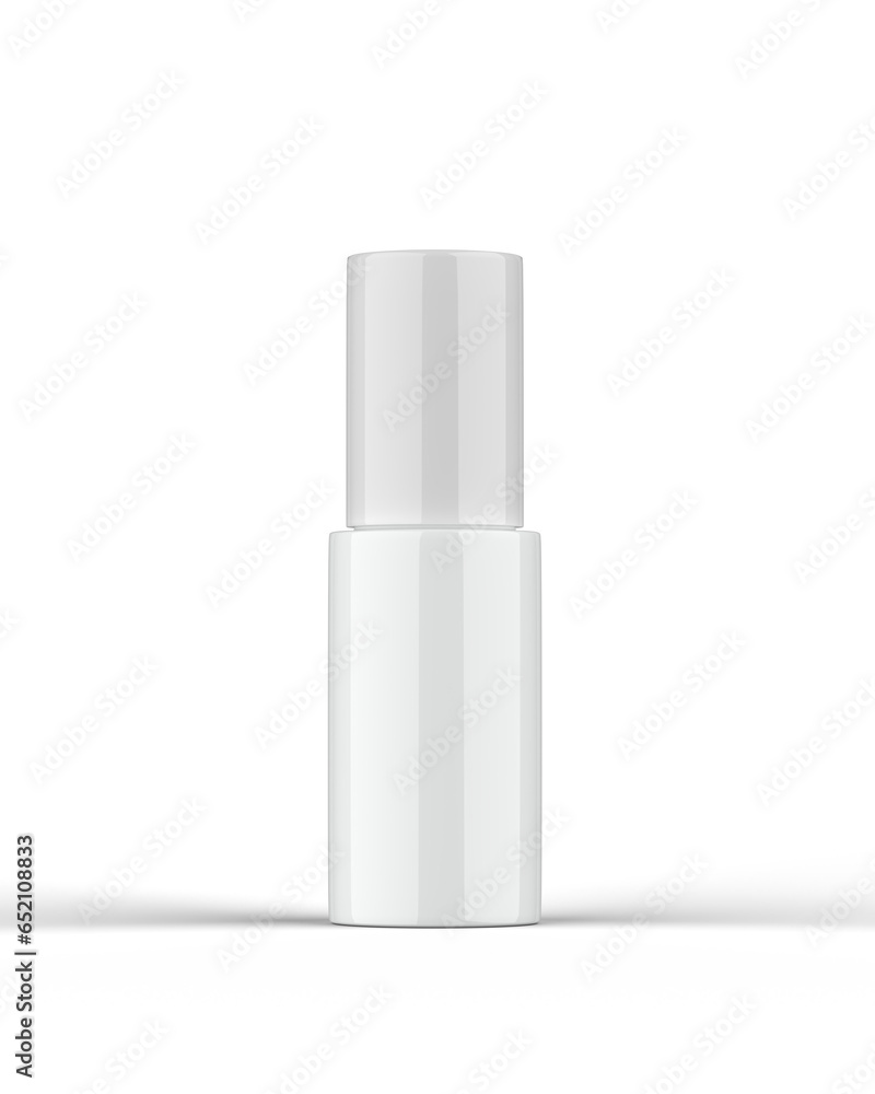bottle of polish isolated bottle of polish isolated