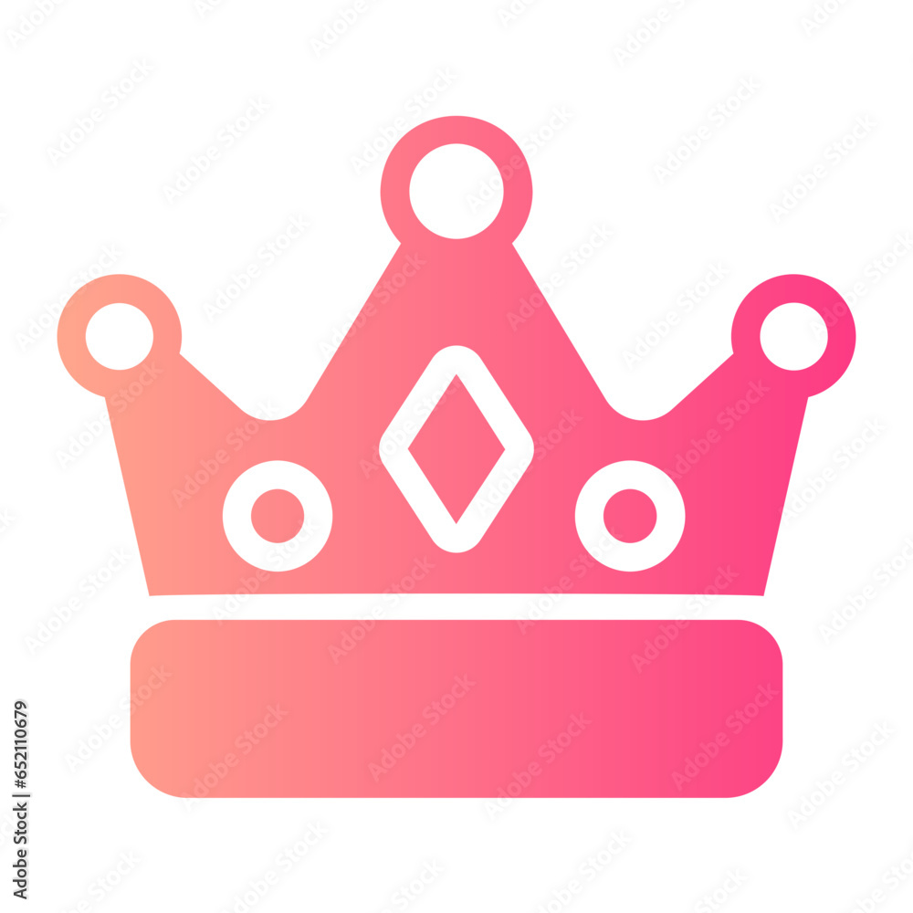 crown gradient icon crown gradient icon