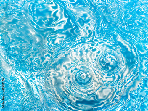 background image of water, blue water, bubbles, waves, stains