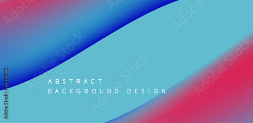Abstract vector backdrop with fluid, geometric elements. Harmonious blend of form and color, evoking dynamic and captivating visual landscape for wallpaper, banner, background, landing page