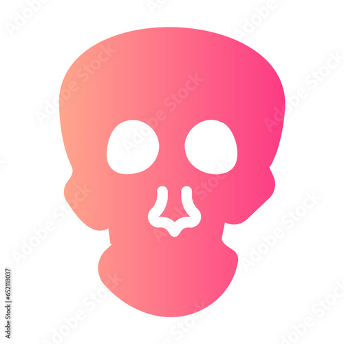 skull Gradient icon