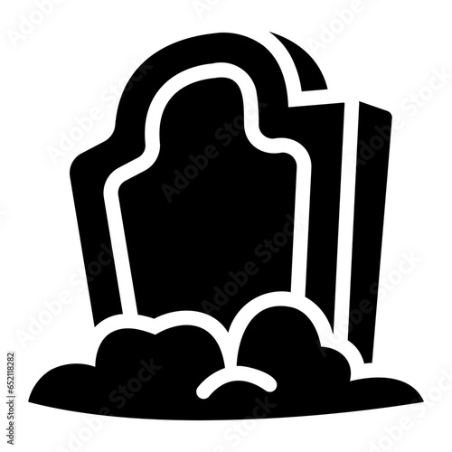 grave Solid icon