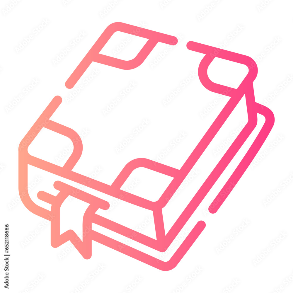 spellbook Line Gradient Icon spellbook Line Gradient Icon