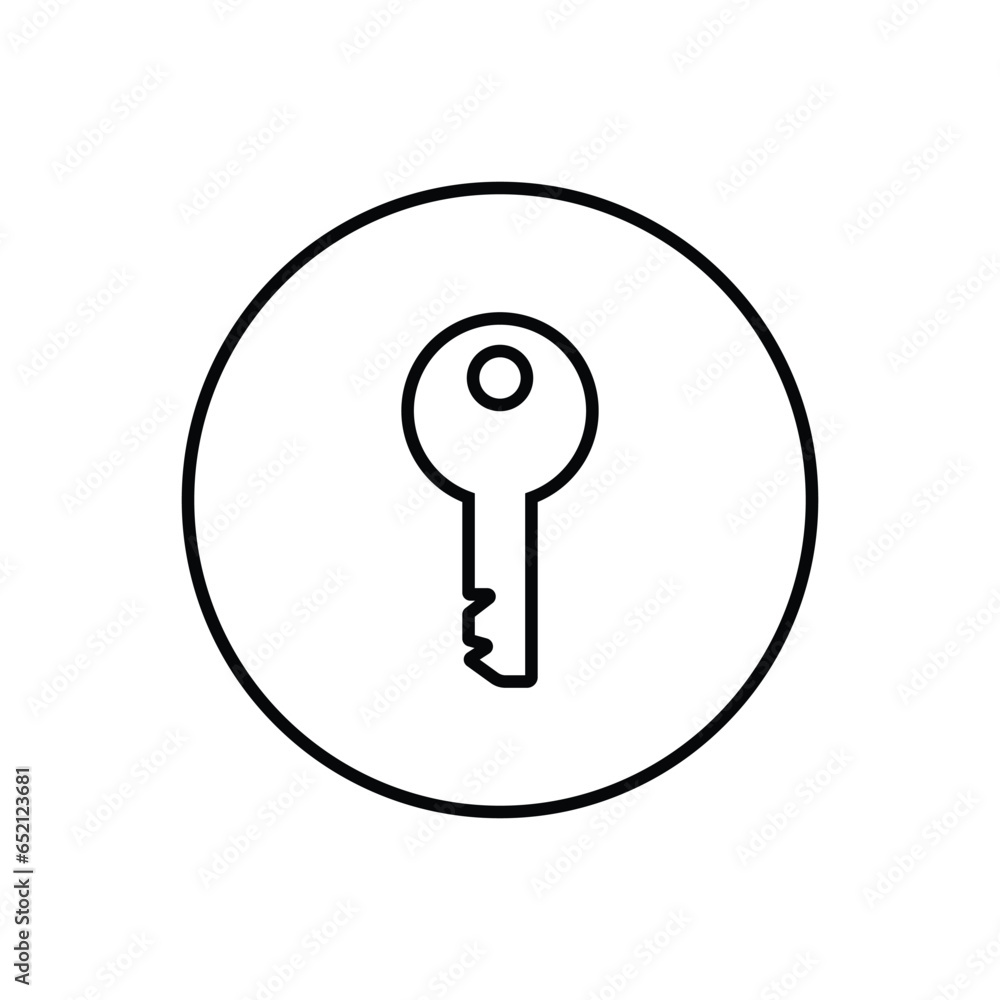 private key, password icon vector private key, password icon vector