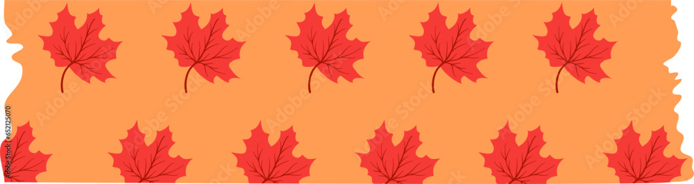 Fototapeta premium Autumn Washi Tape
