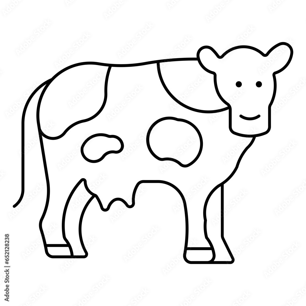 Fototapeta premium cow
