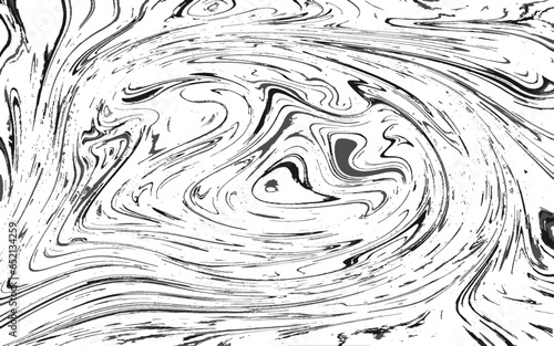 Seamless abstract marble pattern, wood texture, watercolor marble pattern. Ebru style. Natural colorful vector background. Good for fabric, gift wrapping. Unique trendy paint waves and stone vortices