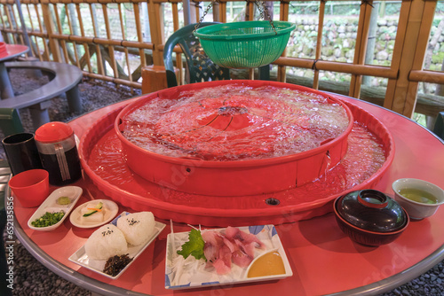 そうめん流し（鹿児島）