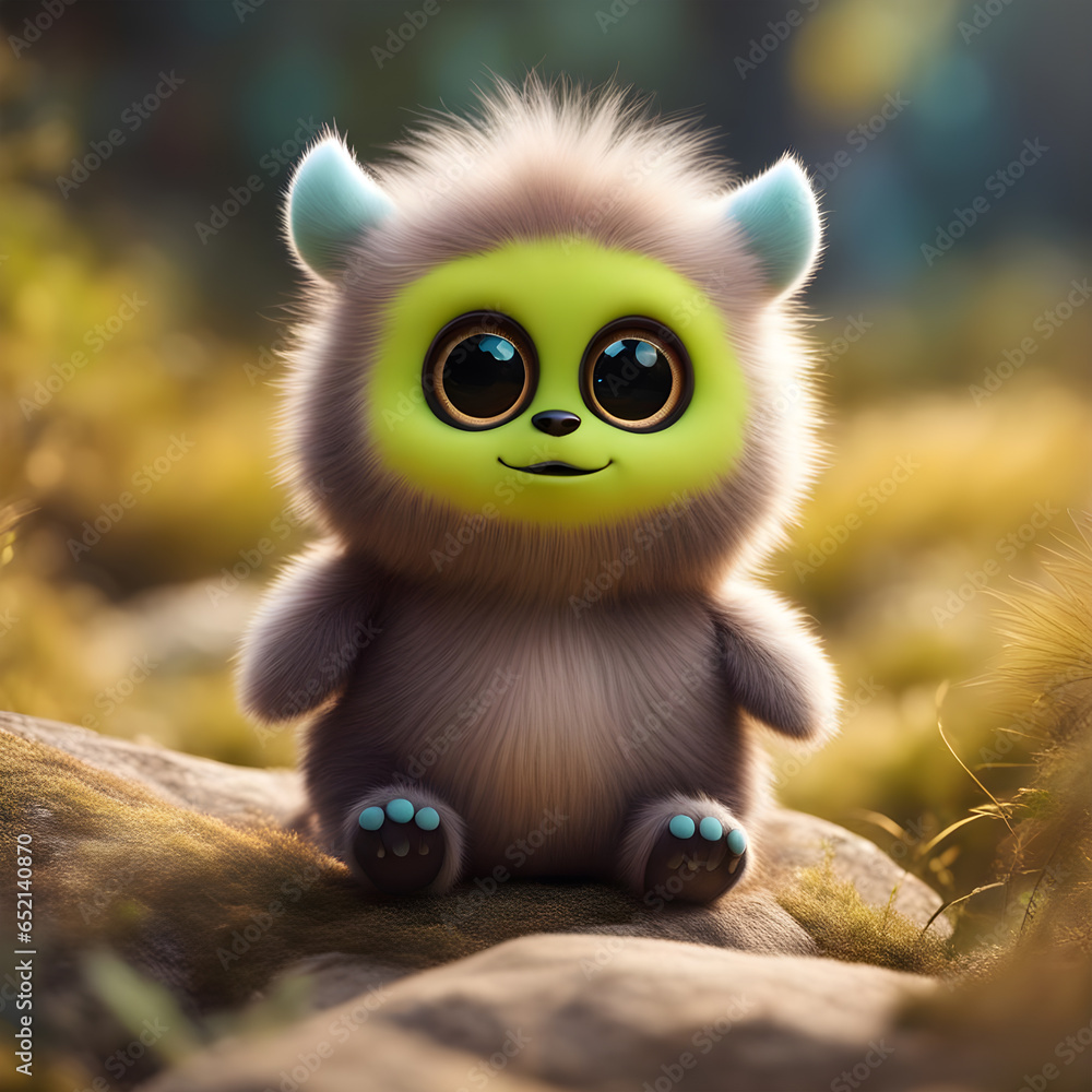 cute little monster smooth skin soft fur bright eyes cute little monster smooth skin soft fur bright eyes
