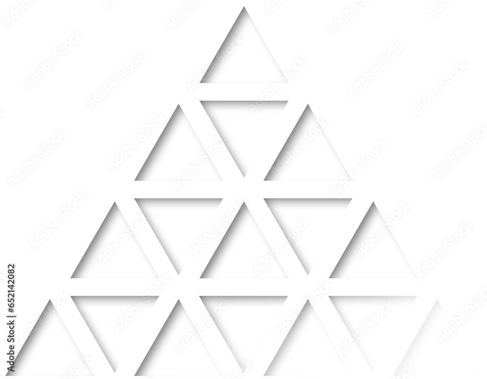 Digital png illustration of white triangles on transparent background Digital png illustration of white triangles on transparent background