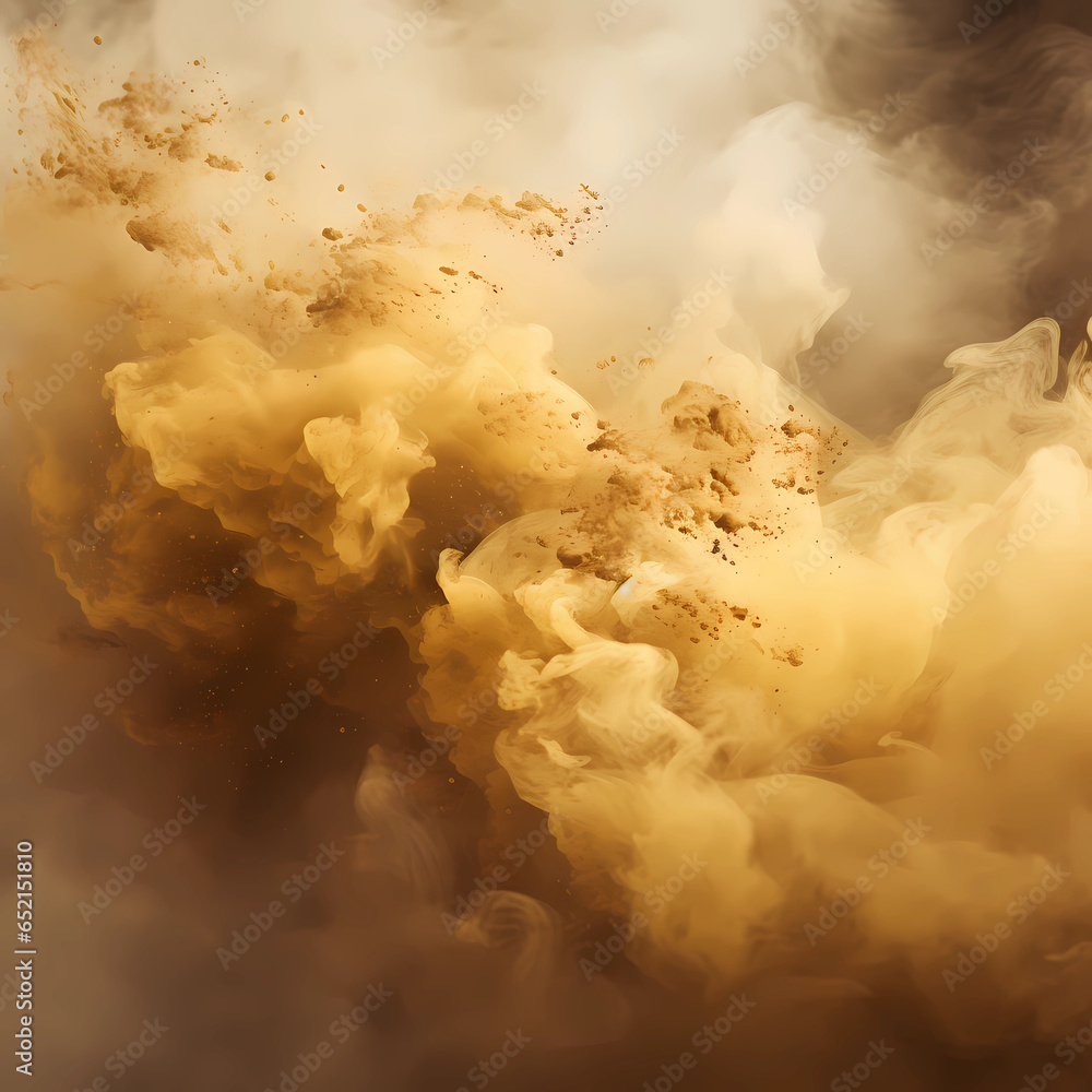 fluffy smoky gold dust background spreading moving fluffy smoky gold dust background spreading moving