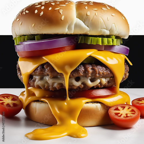 Fresh cheese burger  (ID: 652157893)