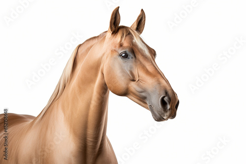 Portrait of Akhal-Teke horse 