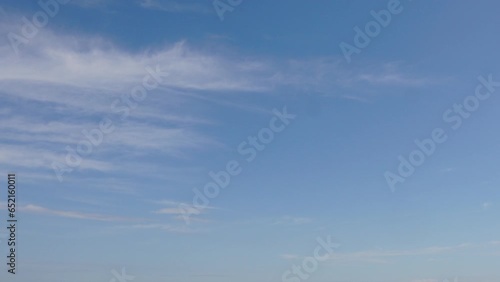 空　青空　雲　タイムラプス