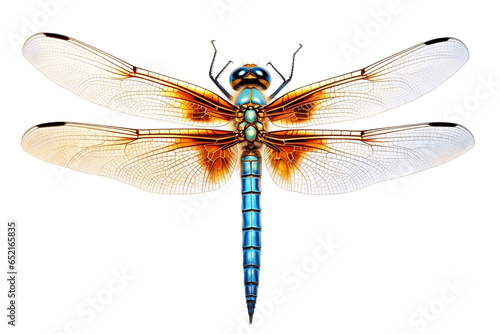 Graceful Insect: Dragonfly Isolated on Transparent Background Generative AI © Cool Free Games