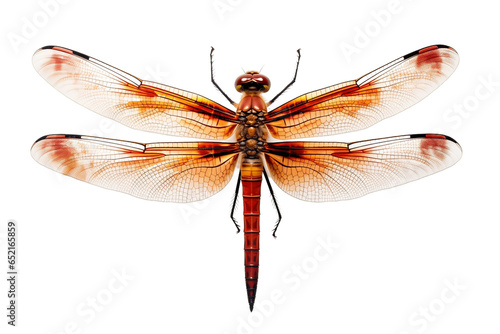 Dragonfly Elegance Isolated on Transparent Background Generative AI