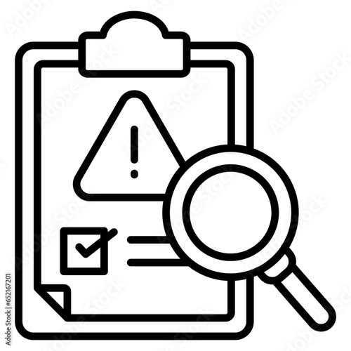Risk Assessment Icon