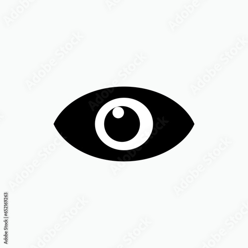 Eye Icon. Ook, Watch. See, Surveillance Symbol - Vector. 