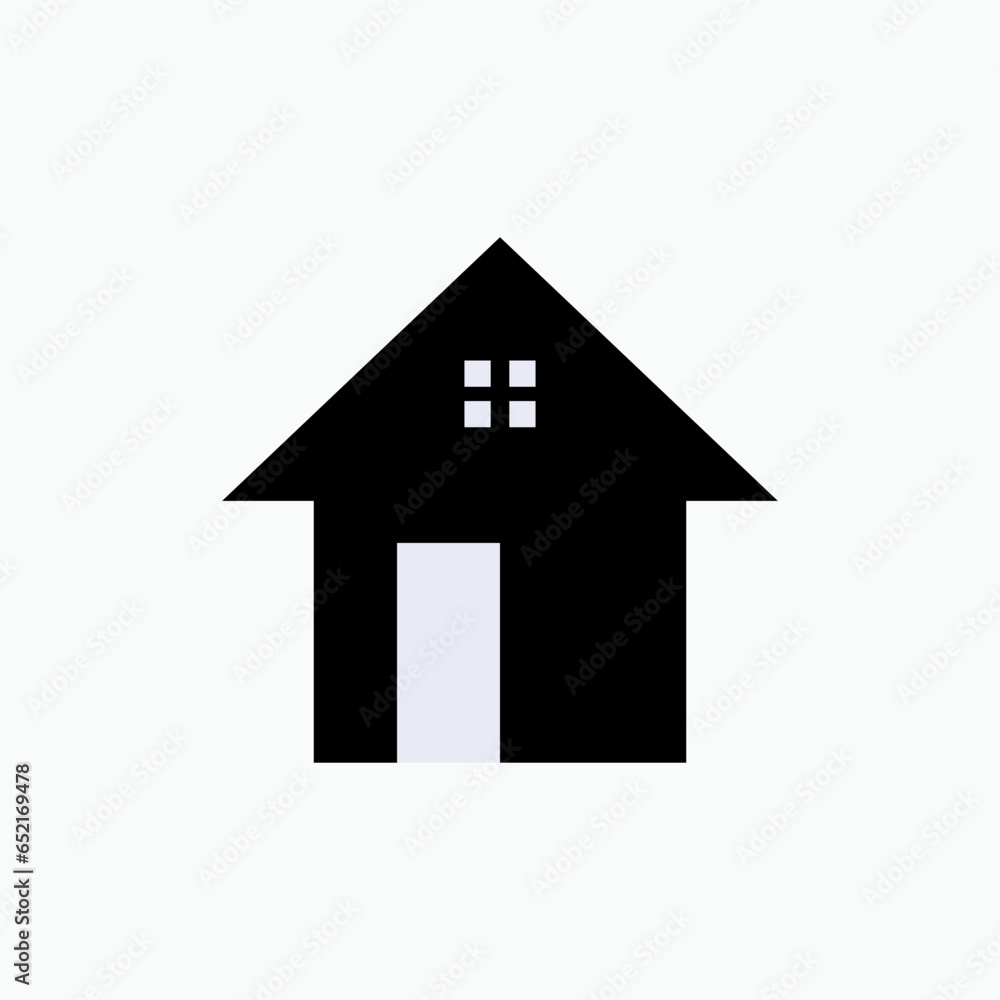 Home Icon. House, Residence Symbol - Vector. Home Icon. House, Residence Symbol - Vector.