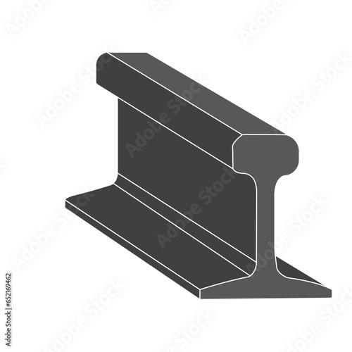 Steel rail icon