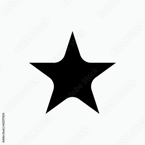 Star Icon. Bright   Flash. Explode Symbol for Design  Presentation  Website or Apps Elements.