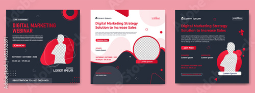 WEBINAR DIGITAL CONTENT TEMPLATE FOR SOCIAL MEDIA