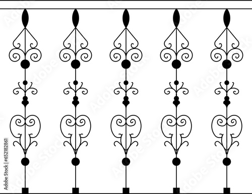 Viennese Staircase Elegance: A Captivating Snapshot of Historic Ironwork