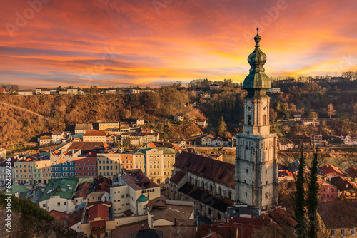 Church of St. Jakob in Burghausen, Bavaria, Germany