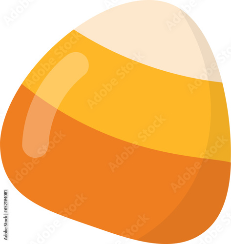 Cute candy corn illustration