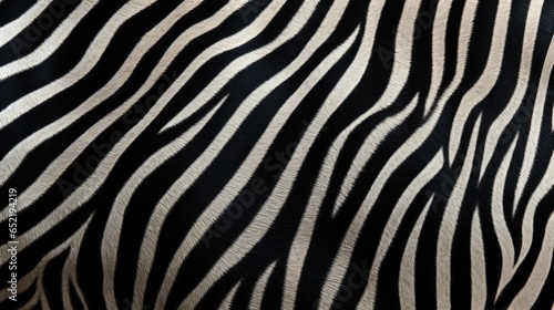 Zebra skin texture  AI generated Image