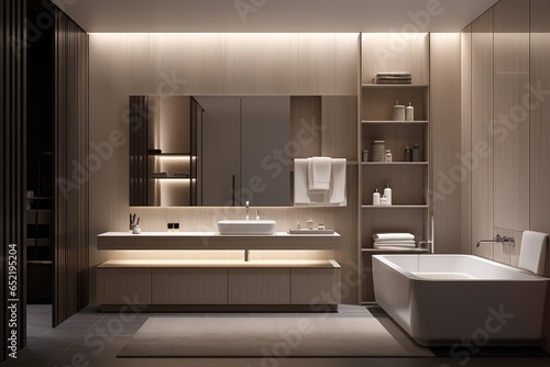 Modern Minimalistic Bathroom Design