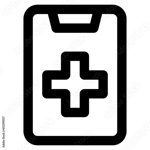 telemedicine line icon