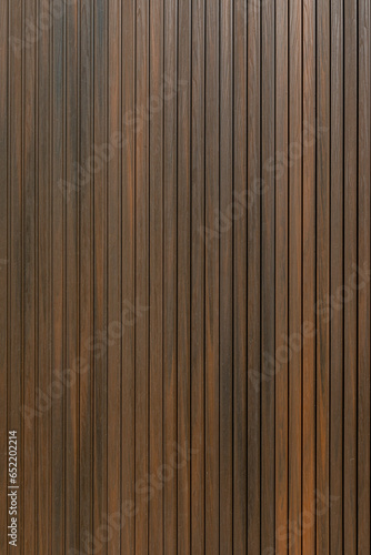 Fototapeta Naklejka Na Ścianę i Meble -  wall brown wood panel close-up