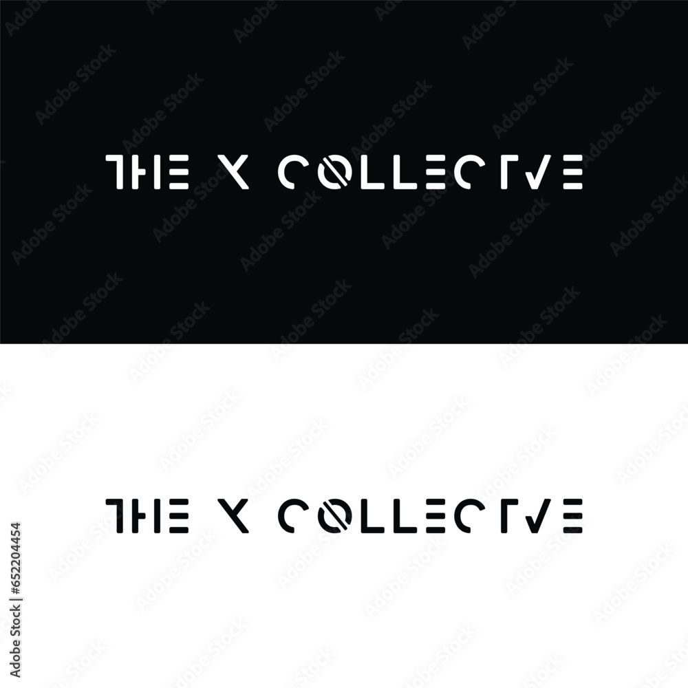 The X Collective Word mark logo The X Collective Word mark logo