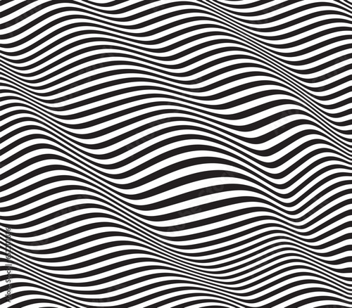Vector illustration of a zebra-inspired background with textured stripes, perfect for modern and trendy designs.