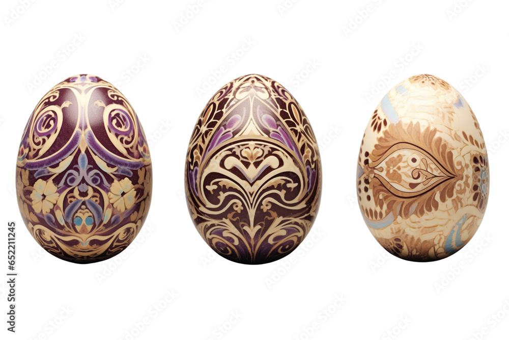 Stylized Dark Brown Easter Egg with Violet Accents, No Background, Isolated
Stylized Dark Brown Easter Egg with Violet Accents, No Background, Isolated